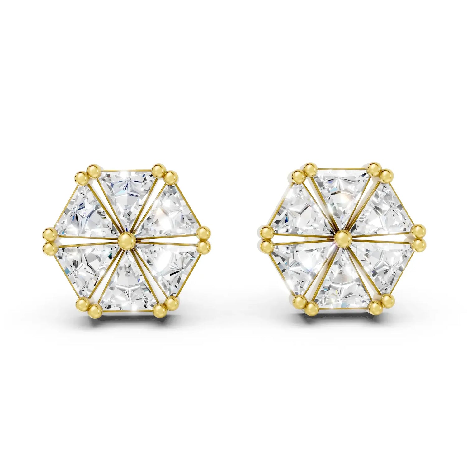 Flower Cluster Stud