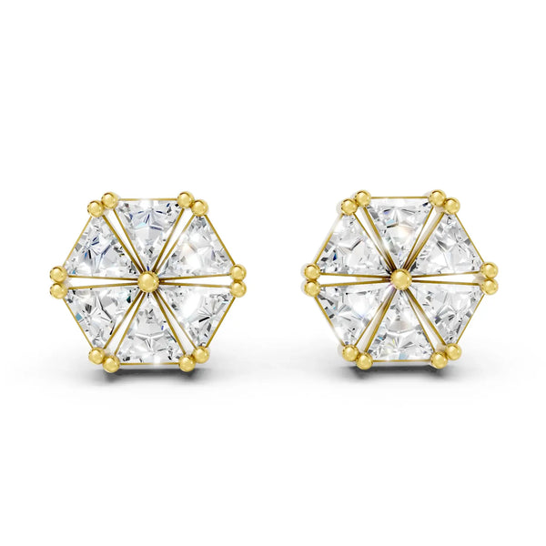 Flower Cluster Stud